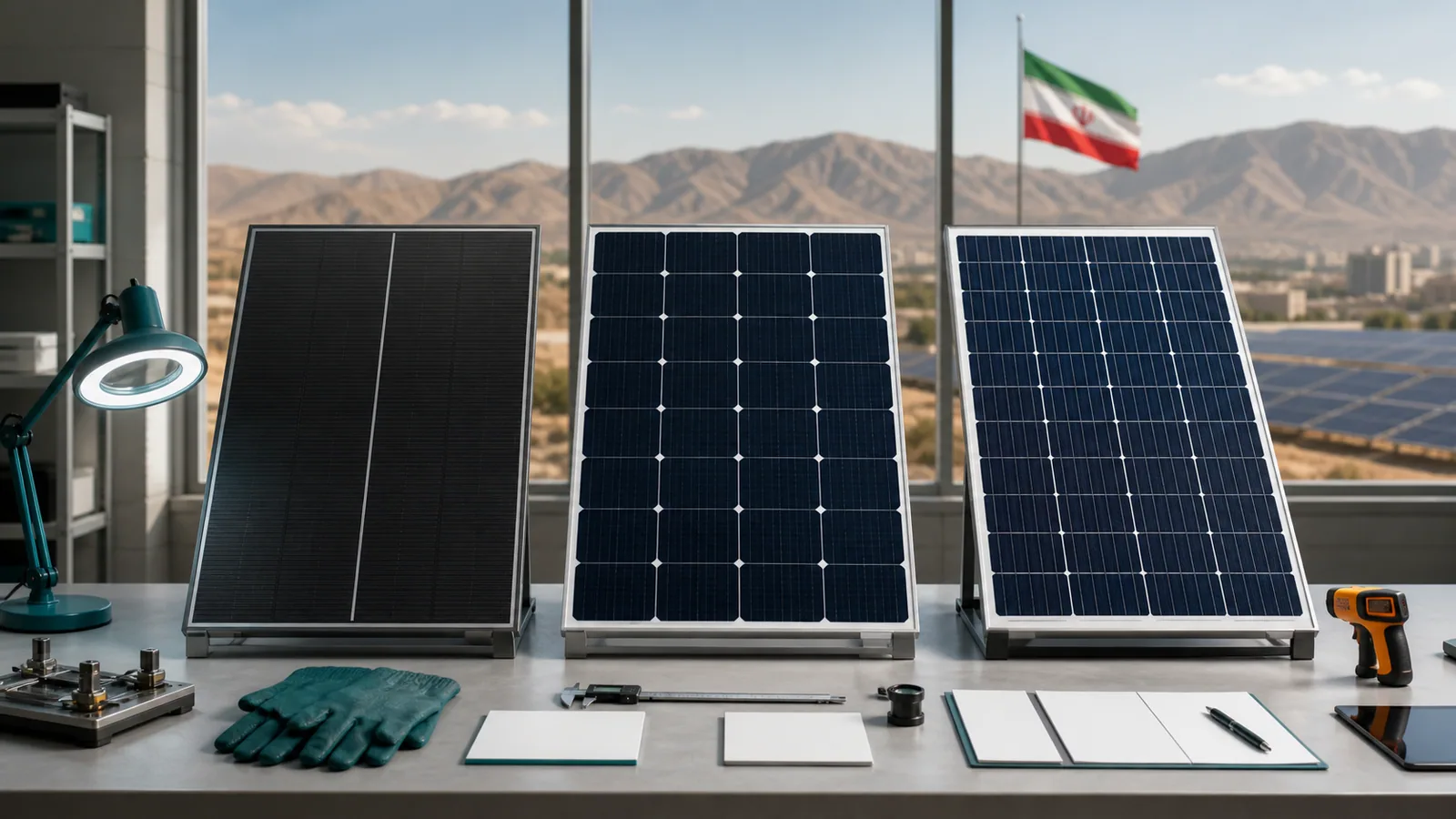 مقایسه پنل‌های خورشیدی برای انتخاب بهترین مدل در ایران